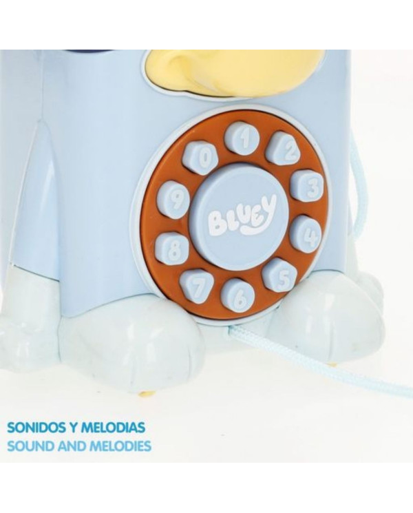 BLUEY TELEFONE INTERATIVO LUZES E SONS 18M+