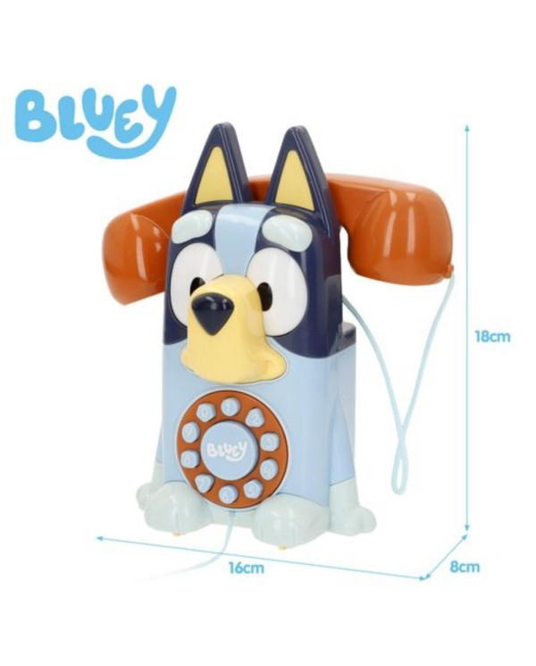 TELÉFONO INTERACTIVO BLUEY CON LUCES Y SONIDOS 18M+