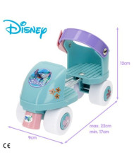 PATINES STITCH 4 RUEDAS MÁX 20 KG +3 AÑOS AJUSTABLES