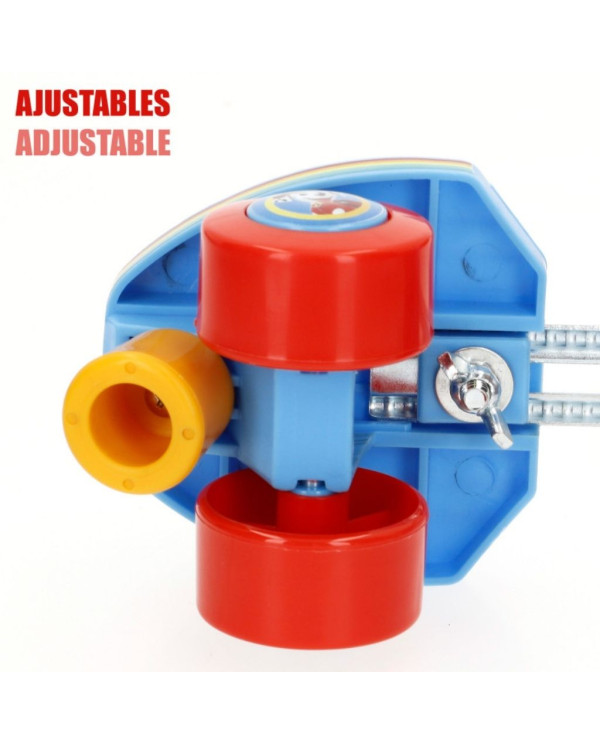 Patines de Patrulla Canina, 4 ruedas, máx. 20 kg, +3 años, ajustables