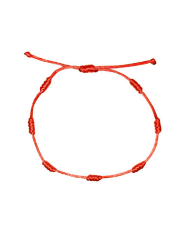 Pulseira dos 7 nós Vermelha - 1 Unid