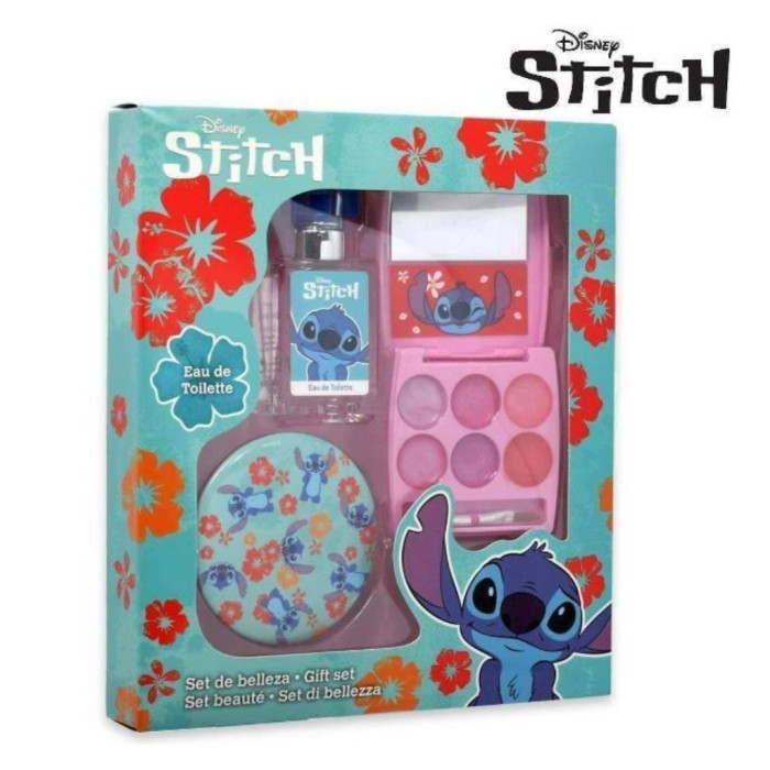 SET DE BELLEZA STITCH MAQUILLAJE Y PERFUME