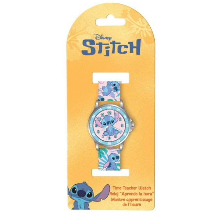 RELÓGIO DE PULSO ANALÓGICO STITCH DISNEY