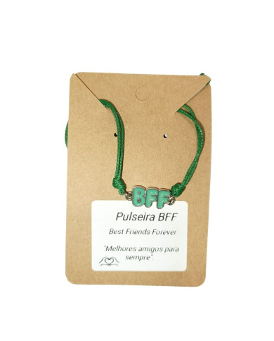 PULSEIRA AJUSTÁVEL  BFF "BEST FRIENDS FOREVER" 1 UNID