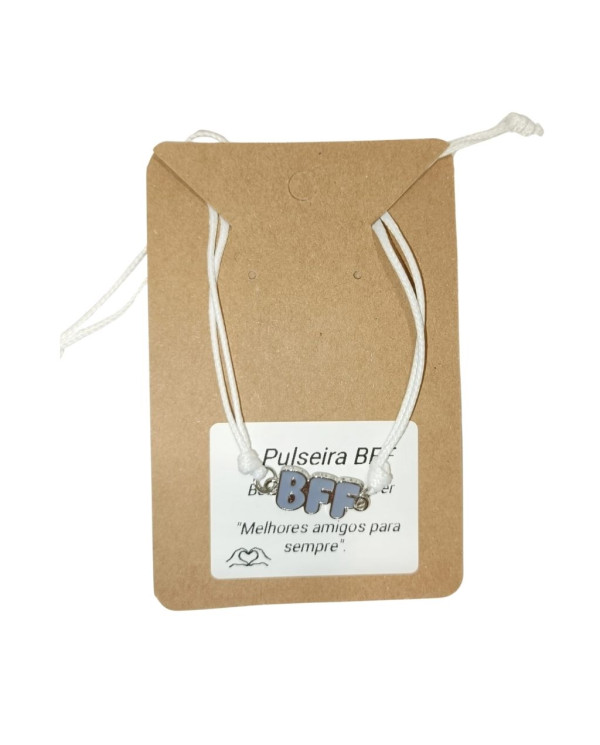 PULSEIRA AJUSTÁVEL  BFF "BEST FRIENDS FOREVER" 1 UNID