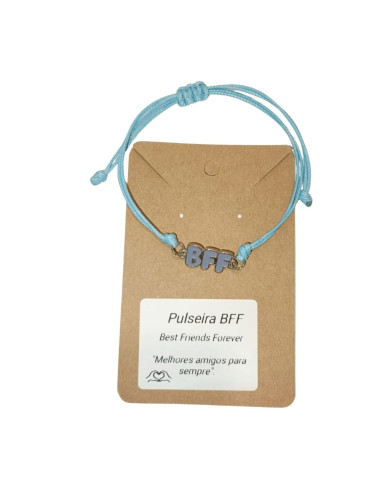 PULSERA BFF "MEJORES AMIGAS PARA SIEMPRE" 1 UNIDAD