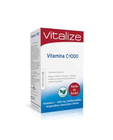 Vitamina C 1000 60 Comprimidos Vitalize