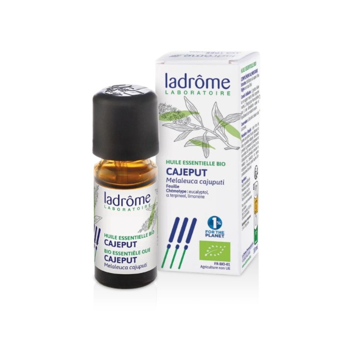 ACEITE ESENCIAL LADRÔME CAJUPUT MALALEUCA CAJUPUTI BIO 10ML