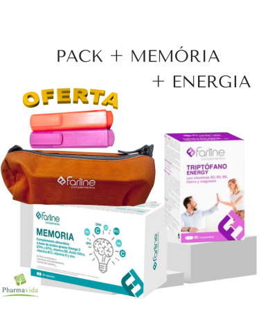 PACK + MEMÓRIA + ENERGIA - FARLINE