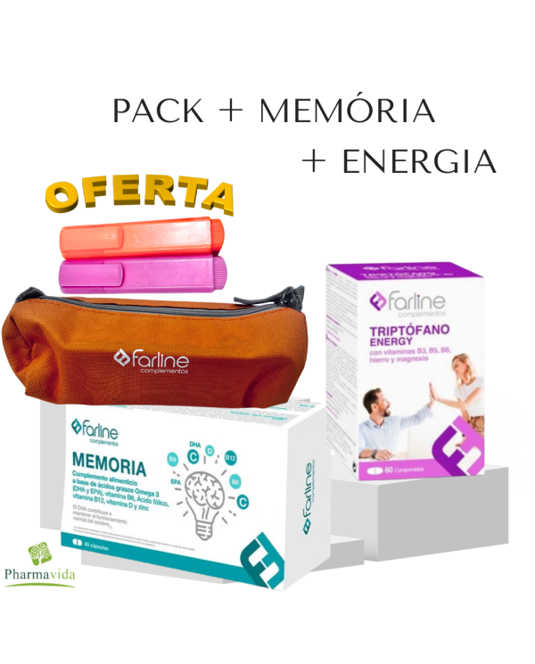 PACK + MEMÓRIA + ENERGIA - FARLINE