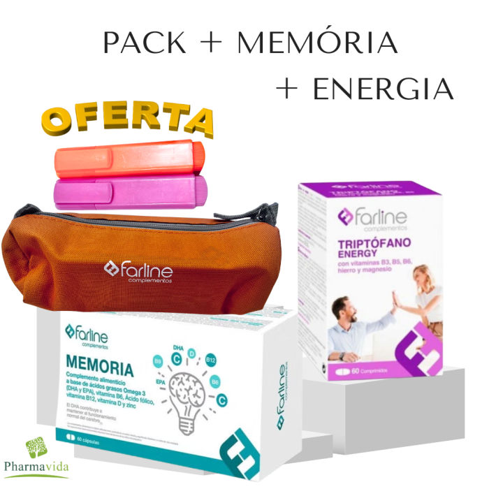 PACK + MEMÓRIA + ENERGIA - FARLINE