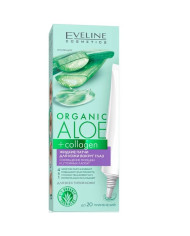 Toallitas líquidas orgánicas Eveline con aloe y colágeno, 20 aplicaciones
