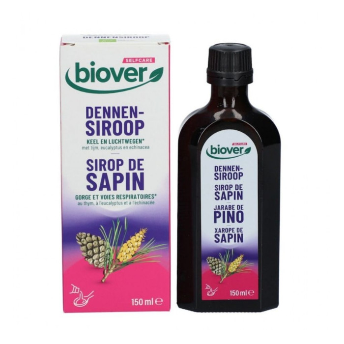 XAROPE DE SAPIN BIOVER 150ML GARGANTA E VIAS RESPIRATÓRIAS