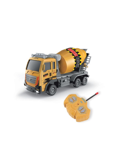 CAMIÃO BETONEIRA 1:16 R/C 6 FUNÇÕES E LUZES