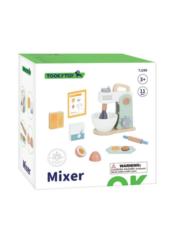 SET BATEDEIRA EM MADEIRA 11 PEÇAS 3+ ANOS