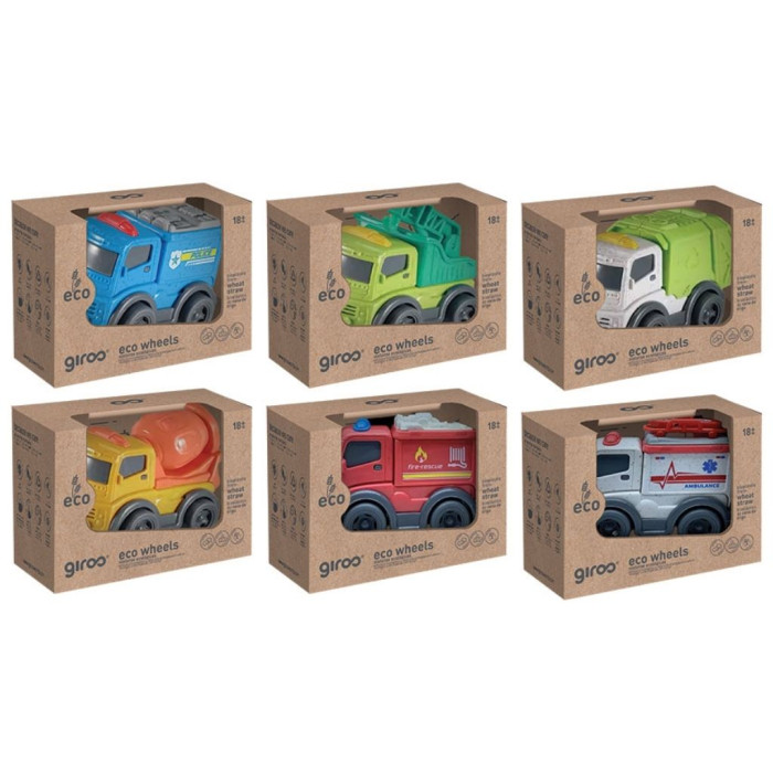 ECO CAMIÃO URBANO 8CM GIROS SORTIDO