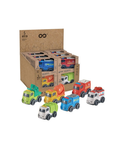 ECO CAMIÃO URBANO 8CM GIROS SORTIDO