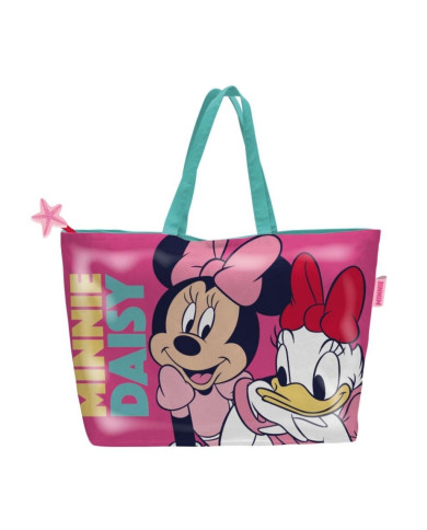 SACO DE PRAIA MINNIE MOUSE & DAISY DISNEY 1UNID