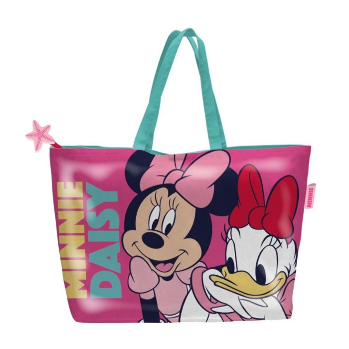 Bolsa de playa Disney Minnie Mouse y Daisy (1 unidad)