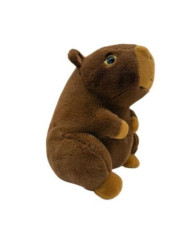 CAPIVARA CASTANHA ESCURA PELUCHE 20CM