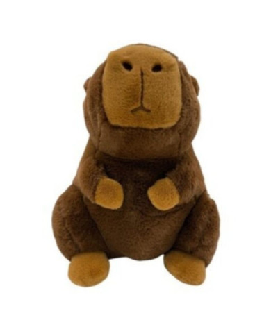 CAPIVARA CASTANHA ESCURA PELUCHE 20CM