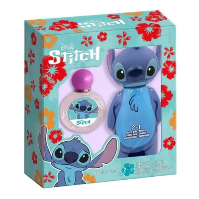 STITCH COFFRET PERFUME 50ML + GEL DE BANHO 300ML DISNEY