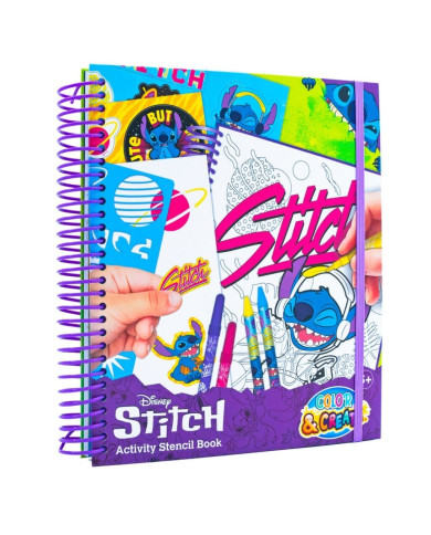 LIBRO DE ACTIVIDADES PARA COLOREAR DE STITCH