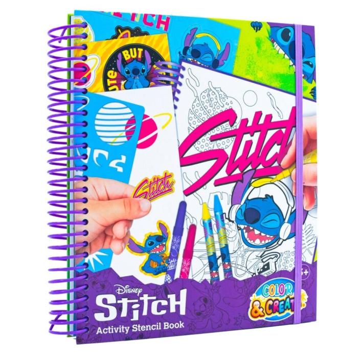 LIBRO DE ACTIVIDADES PARA COLOREAR DE STITCH
