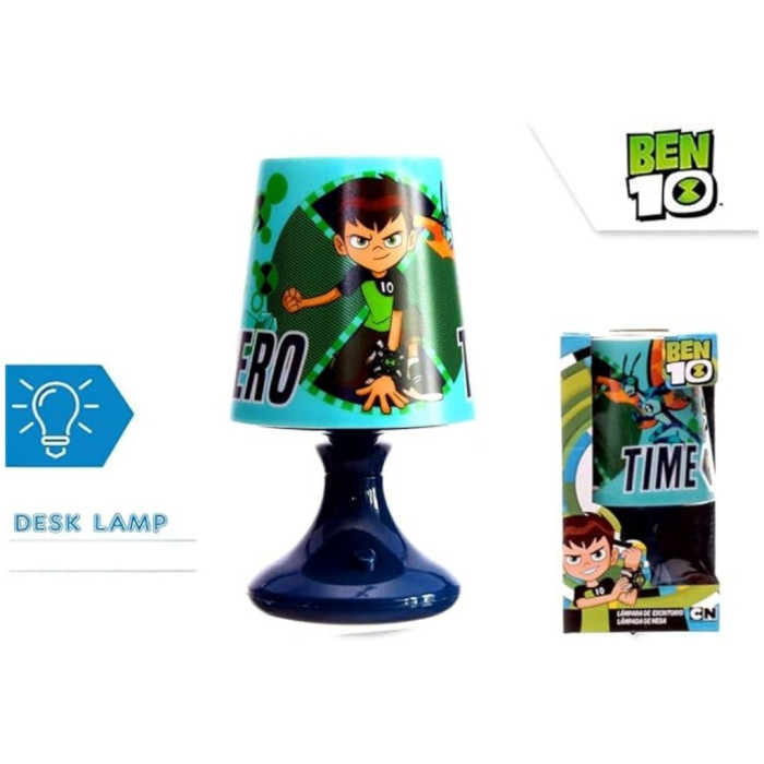 BEN 10 CANDEEIRO LED DE MESA INFANTIL