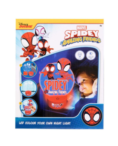 SPIDEY CANDEEIRO LED PARA PINTAR DIY