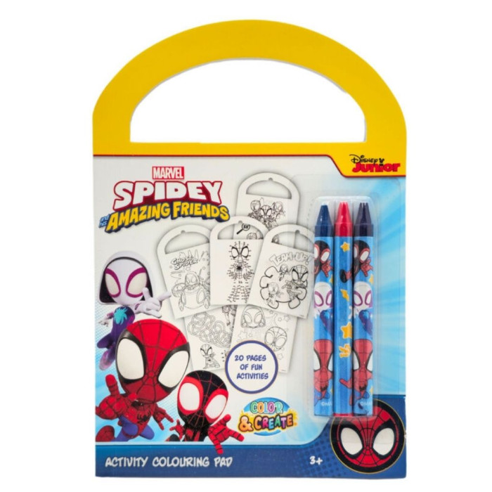 ACTIVIDADES DEL SET DE SPIDER-MAN VALORIR MINI 3+