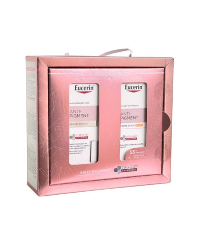 EUCERIN COFFRET NATAL ANTI-PIGMENT ANTIMANCHAS SÉRUM DUPLO 30ML + ANTI-PIGMENT CREME DIA 50ML