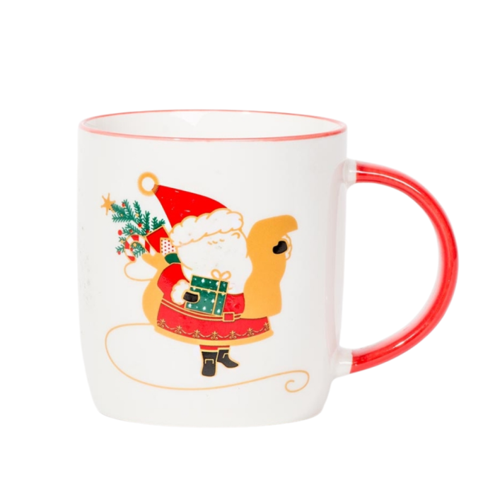 CANECA BRANCA DE NATAL 360 ML - PAI NATAL