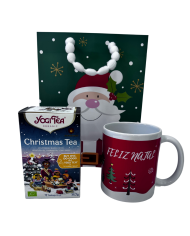 PACK NATAL YOGI TEA CHRISTMAS TEA + CANECA DE NATAL 360 ML
