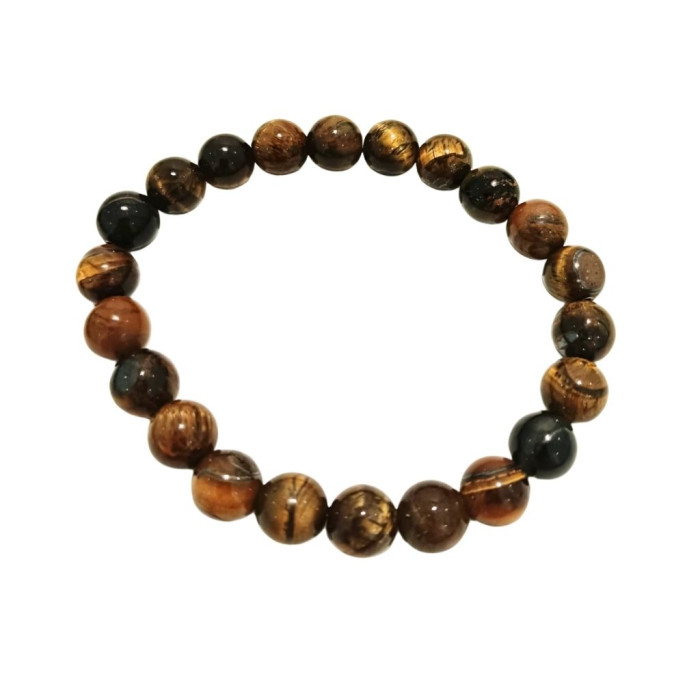 PULSERA ENERGÉTICA - OJO DE TIGRE 1 UNIDAD
