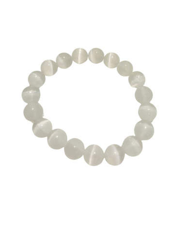 Pulseira Proteção Selenite 10mm 1UNID