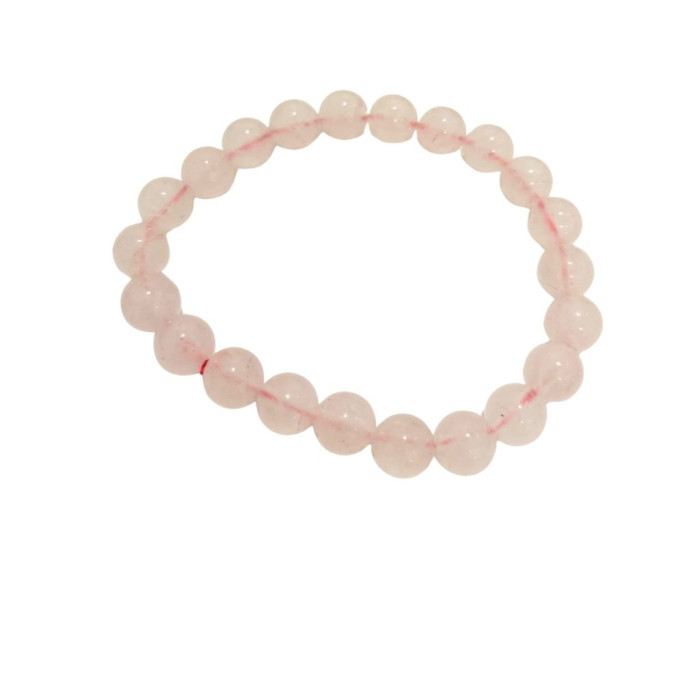PULSERA ENERGÉTICA -CUARZO Rosa 1 unidad