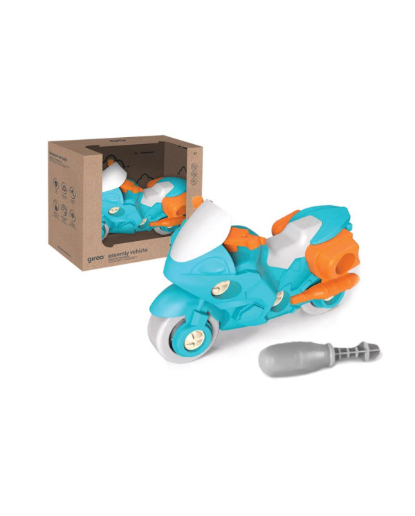 MOTA DIVERTIDA ECO COM CHAVE DE PARAFUSOS 2 SORTIDO