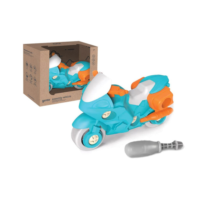 Juego de motocicleta ecológica divertida con destornilladores (2 surtidos)