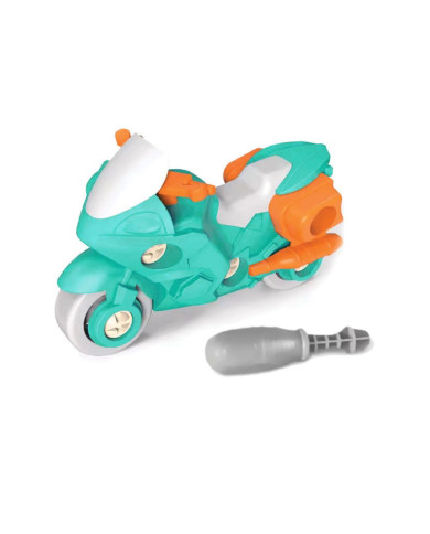 Juego de motocicleta ecológica divertida con destornilladores (2 surtidos)