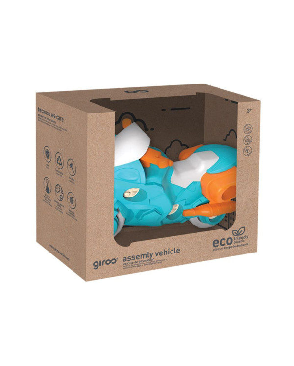 MOTA DIVERTIDA ECO COM CHAVE DE PARAFUSOS 2 SORTIDO