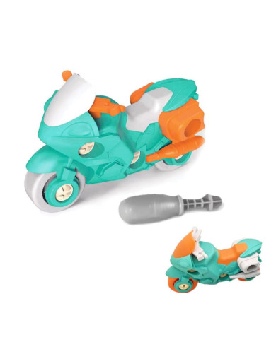 Juego de motocicleta ecológica divertida con destornilladores (2 surtidos)