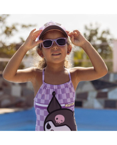 HELLO KITTY KUROMI BONÉ + ÓCULOS DE SOL