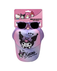 GORRA + GAFAS DE SOL KUROMI DE HELLO KITTY