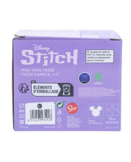 Taza Disney Stitch y Ángel Ohana 325 ml