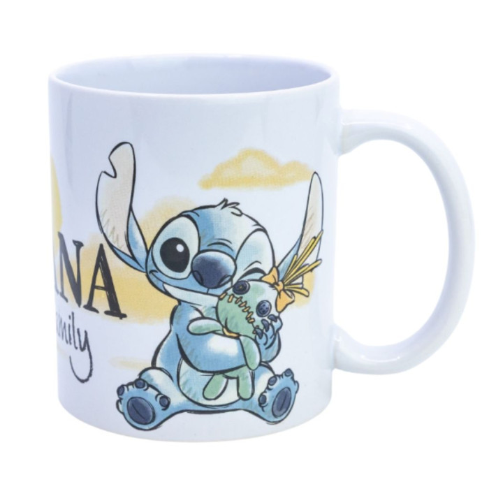 CANECA DISNEY STITCH & ANGEL OHANA 325ML