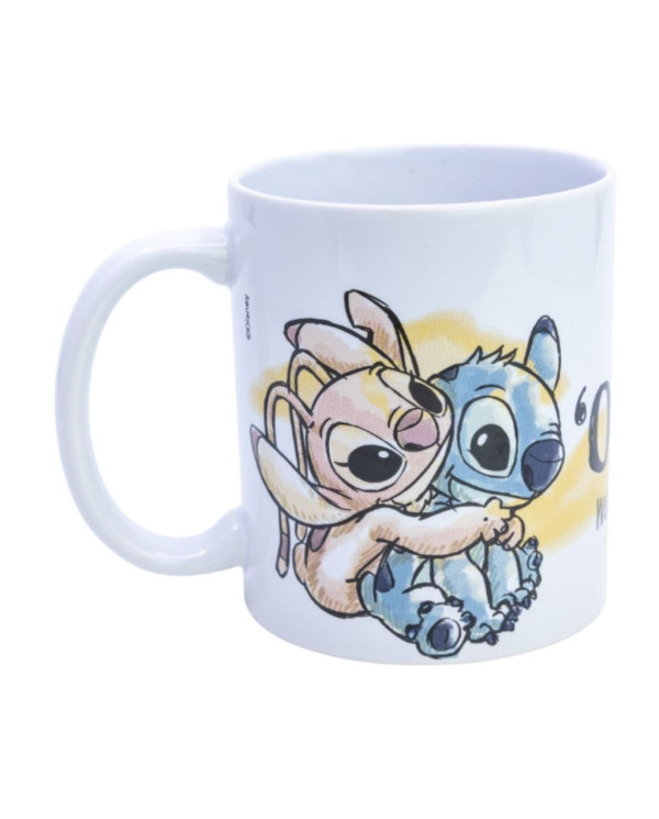 CANECA DISNEY STITCH & ANGEL OHANA 325ML
