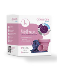 APOSAN NECESSAIRE COPO MENSTRUAL + TOALHITAS ÍNTIMAS