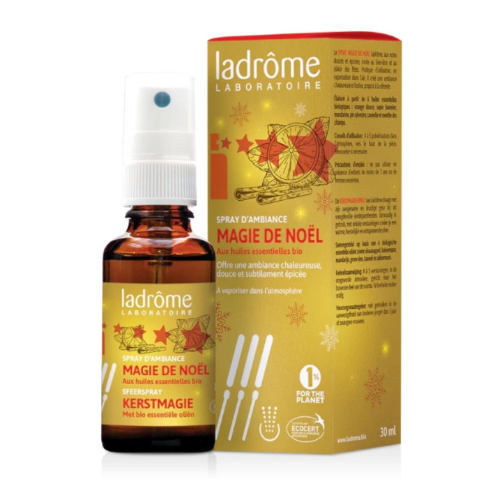 MAGIA DE NATAL SPRAY AMBIENTE BIO – 30ML – LADROME