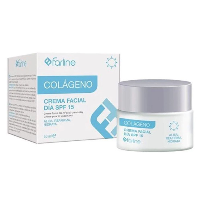 Farline Colagénio Creme Facial Dia SPF15 50ml